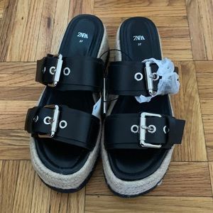 Zara Platform Sandals